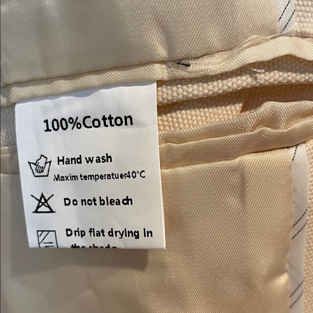 Men's Beige Lightweight Jacket - Picture 10 of 11